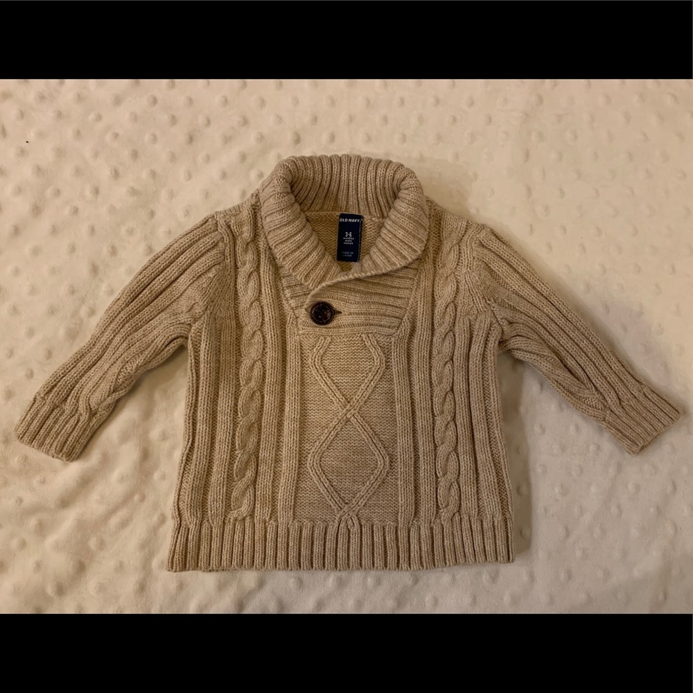 Tan Infant Sweater